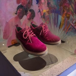 Coolway Burgundy Velvet Loafers/Oxford Sz 40